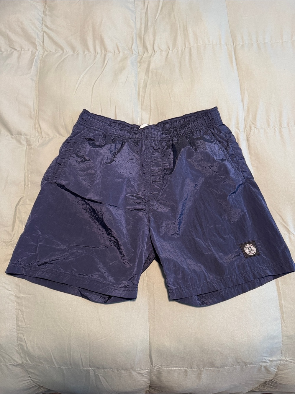 Stone Island Navy Mens Swim Shorts